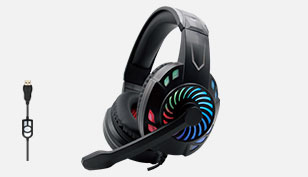 KM666  LED Gaming headphones
